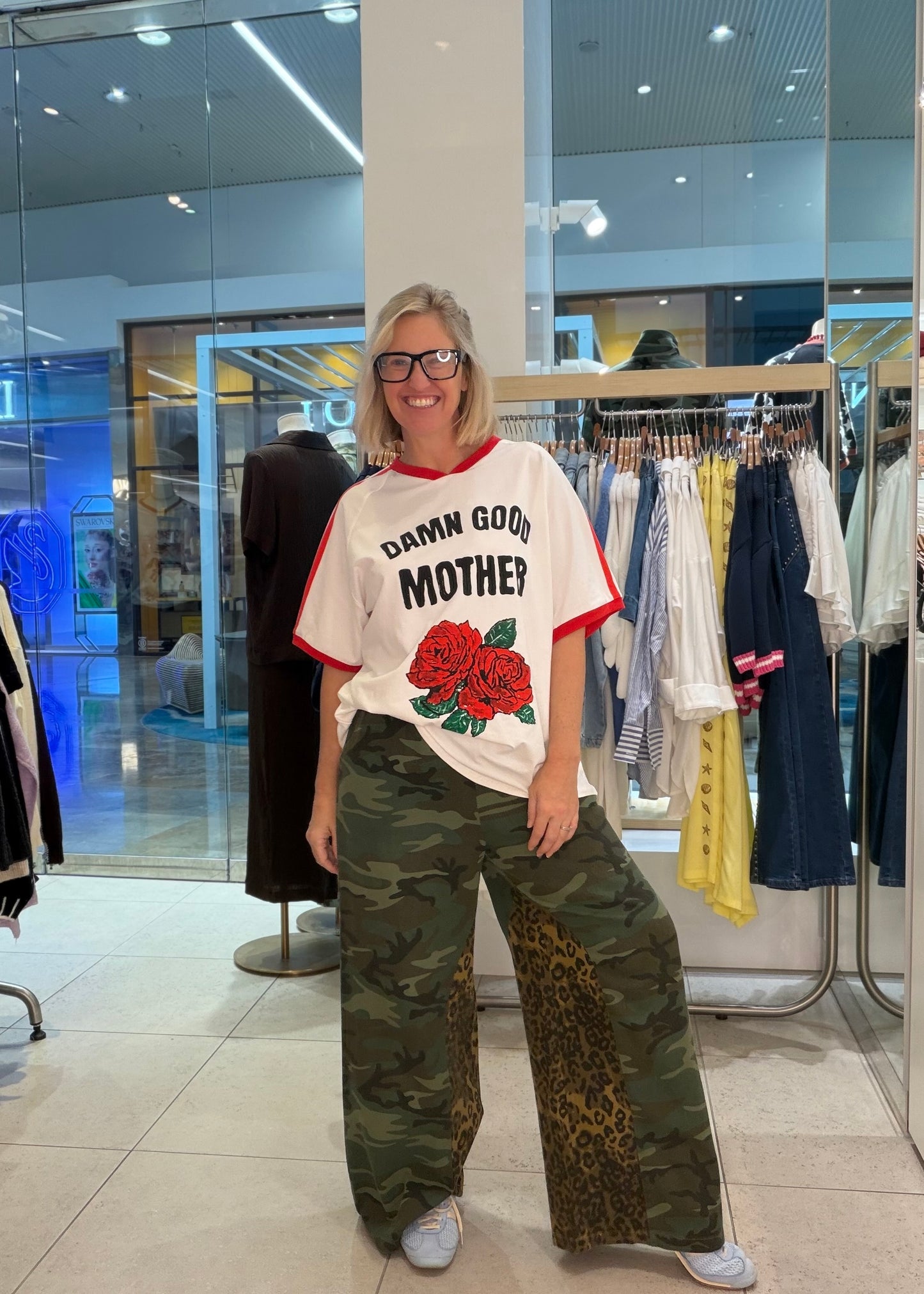 Damn Good Mother Tee | White