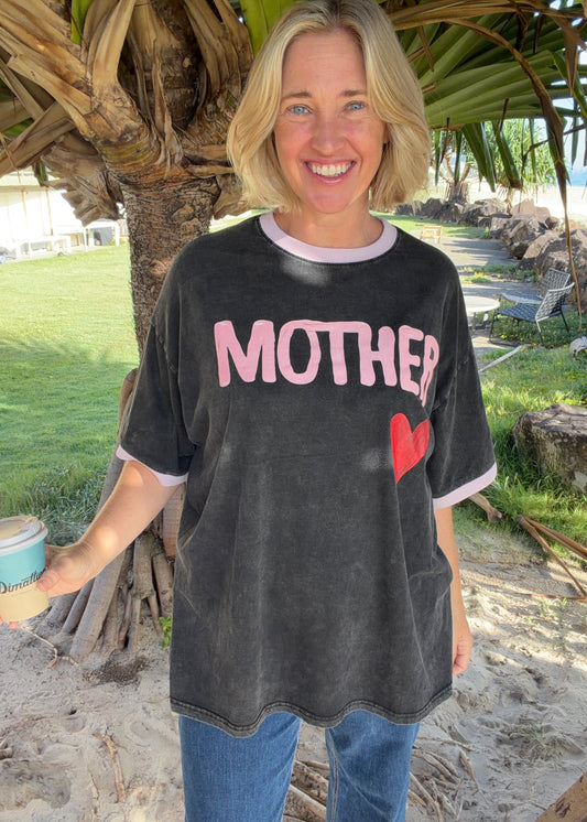 Mother Tee| Black