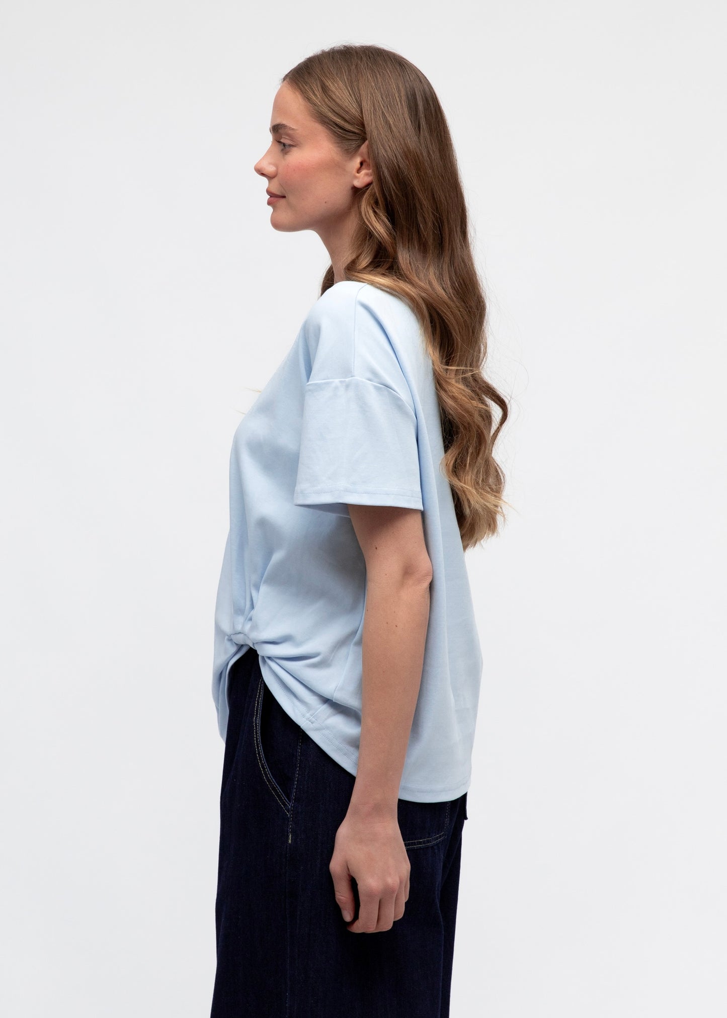 Easy Tuck Tee | Sky