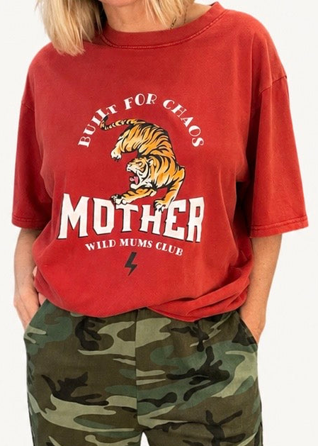 Mother Tee | Acid Red