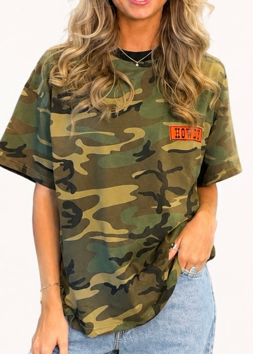 Howdy Tee | Camo