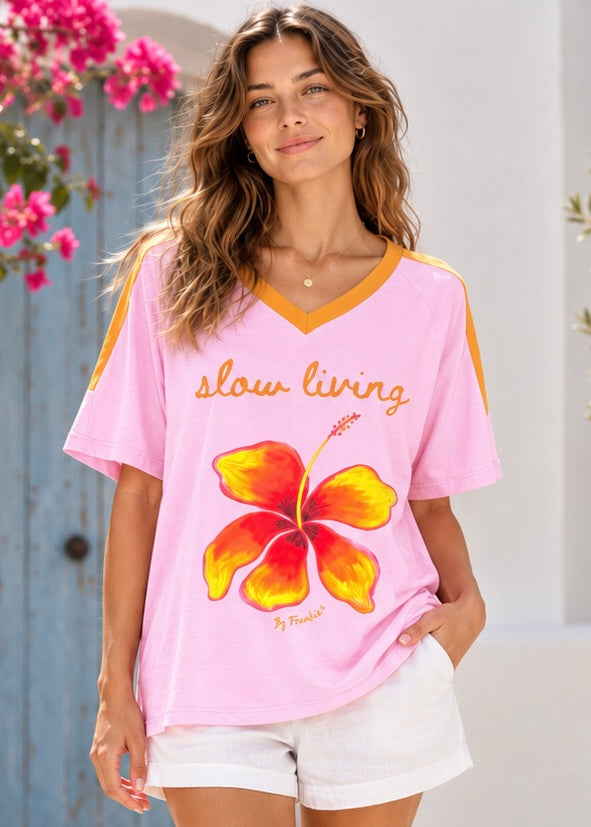 Hibiscus Tee | Pink