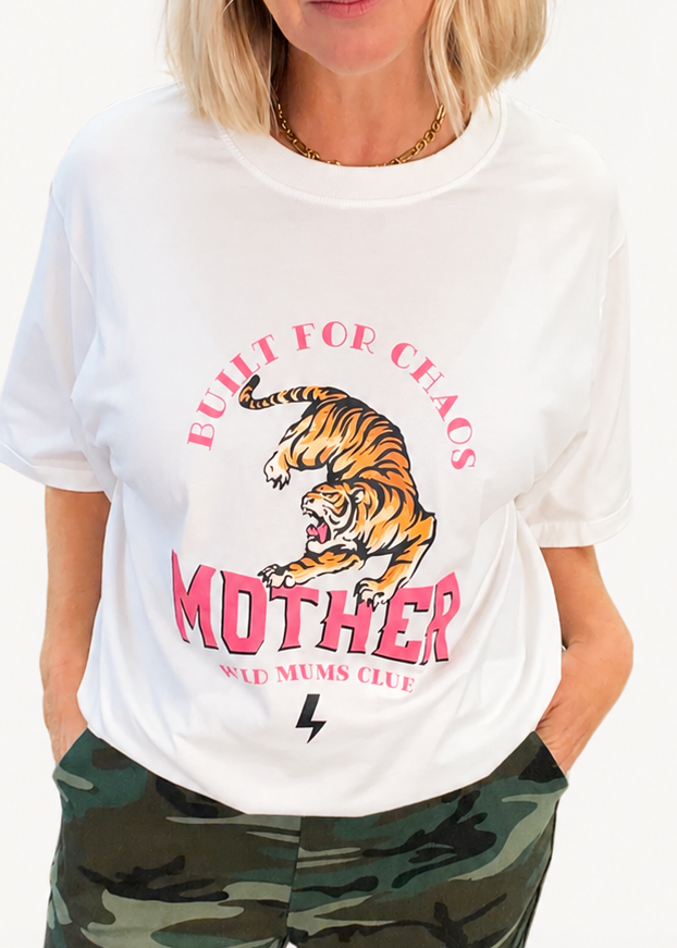 Mother Tee | White