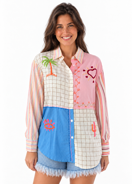 Palm Cove Cotton Shirt